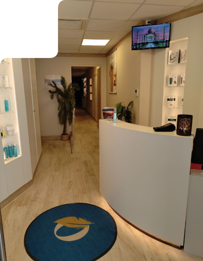 Accueil de L’Évasion Eau Spa, institut de beauté et bien-être à Mont-de-Marsan